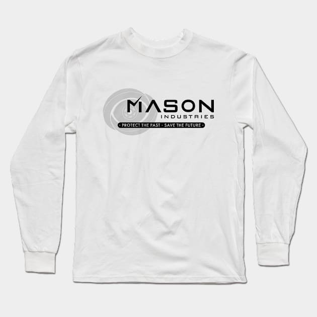 Timeless - Mason Industries: Protect & Save Long Sleeve T-Shirt by BadCatDesigns